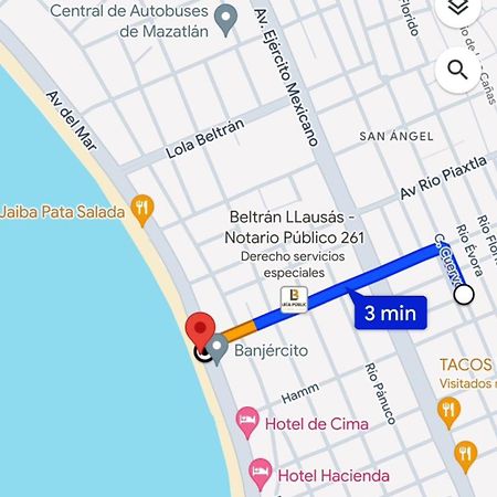 Casa Brisa Y Departamentos! A 3 Min La Playa&Malecon Villa Масатлан Екстериор снимка