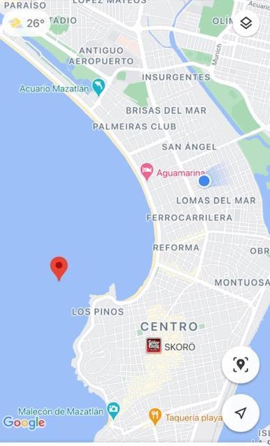 Casa Brisa Y Departamentos! A 3 Min La Playa&Malecon Villa Масатлан Екстериор снимка